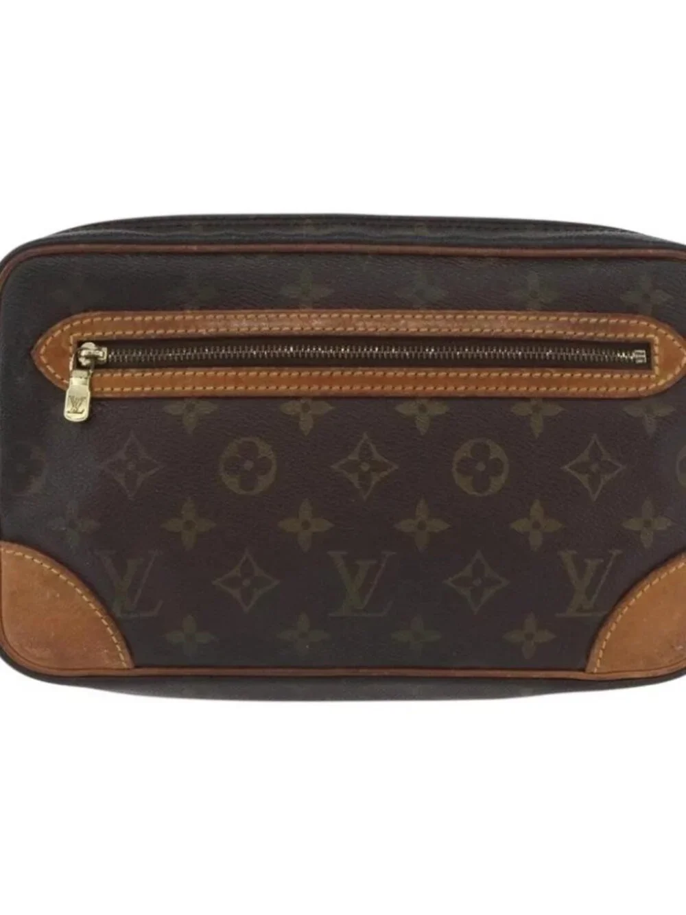 LOUIS VUITTON Monogram Marly Dragonne GM Clutch Bag - Picture 2 of 16